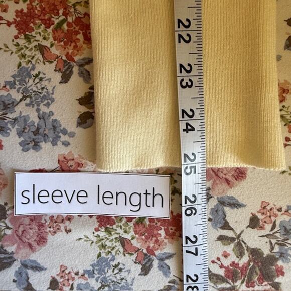 Talbots Plus Womens Ribbed Turtleneck Sweater 2X Cream Minimalist Capsule - Picture 8 of 11